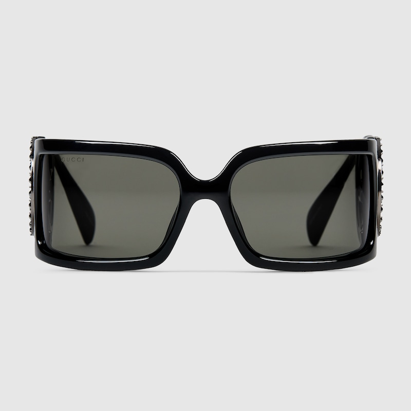 Rectangular frame sunglasses - Image 1